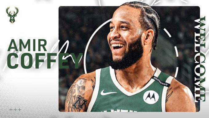 华体会体育平台-训练营合同！雄鹿官方：球队签下前锋阿米尔-科菲