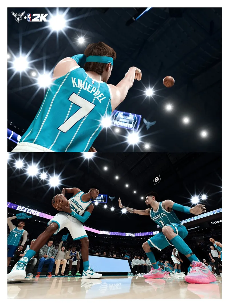 华体会体育平台-真实！黄蜂更新ins晒出2k游戏画面