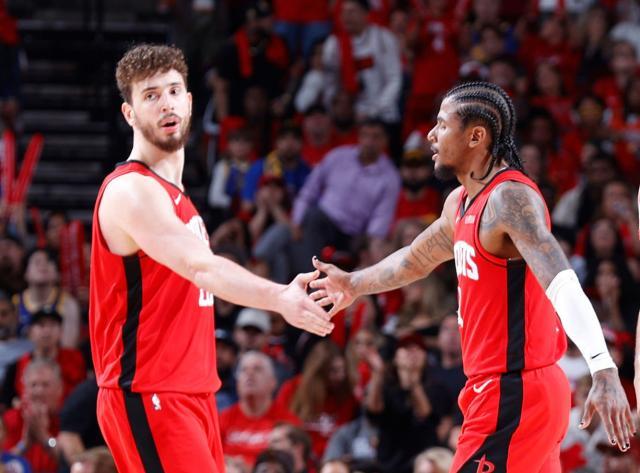 华体会体育平台-轰38分创纪录！杰伦·格林蜕变：火箭双子星无惧勇士